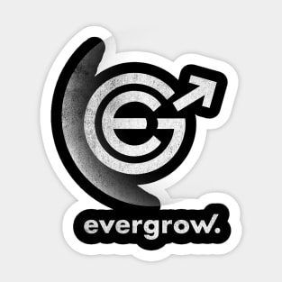 Vintage Evergrow EGC Coin To The Moon Crypto Token Cryptocurrency Blockchain Wallet Birthday Gift For Men Women Kids Sticker